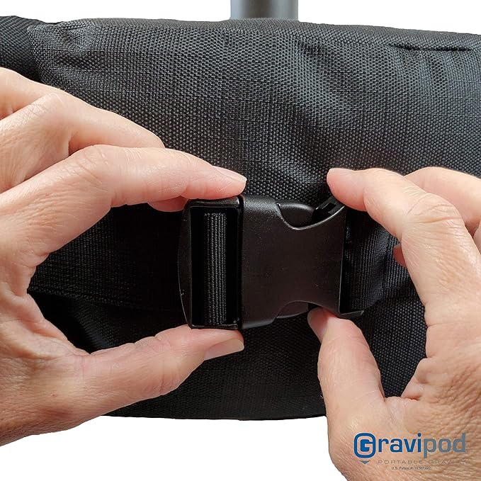 Gravipod MAX 21" Round Umbrella Base Weight - 1 Pack