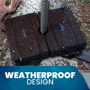 Gravipod 18" Duo Direct Square Umbrella Base Weight - 1 Pack