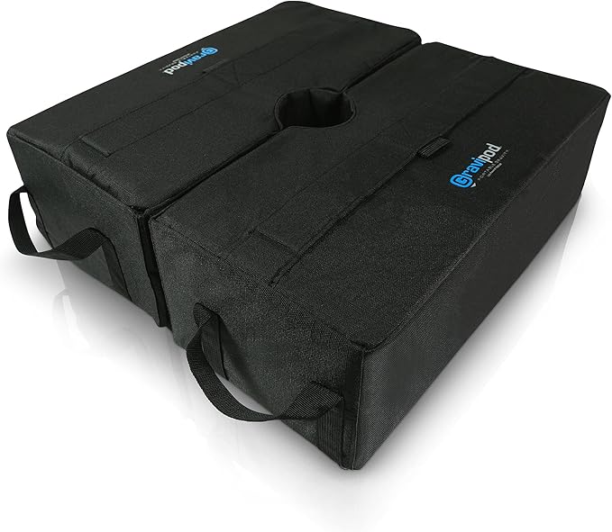 Gravipod DUO Square Detachable Umbrella Base Weight Bags - 1 Pack