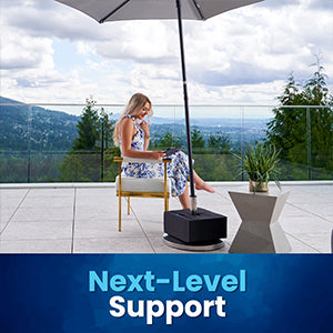 Gravipod 14" Square Umbrella Base Weight Bag - 1 Pack