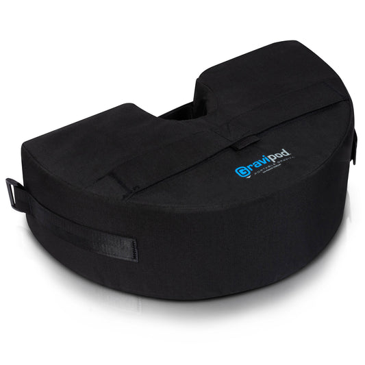 Gravipod Half-Round Umbrella Base Weight Bag