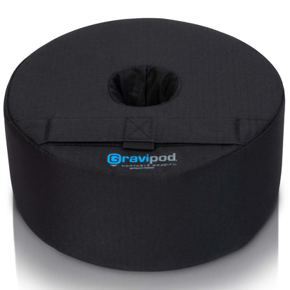 Gravipod 14" Round Umbrella Base Weight  - 1 Pack
