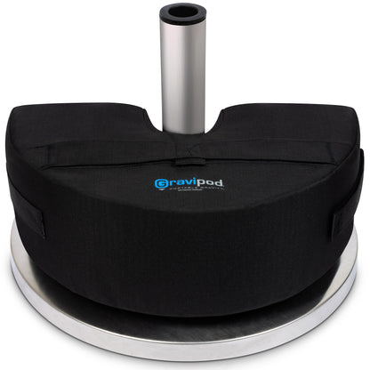 Gravipod Half-Round Umbrella Base Weight Bag