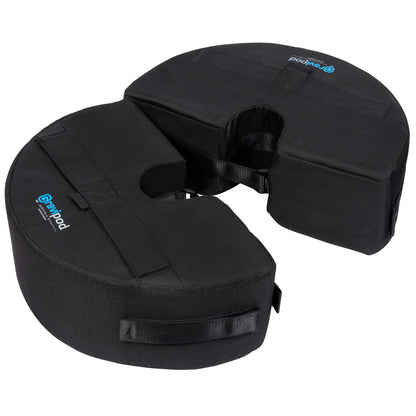 Gravipod DUO 2 Piece Design Detachable Umbrella Weight Base - 1 Pack