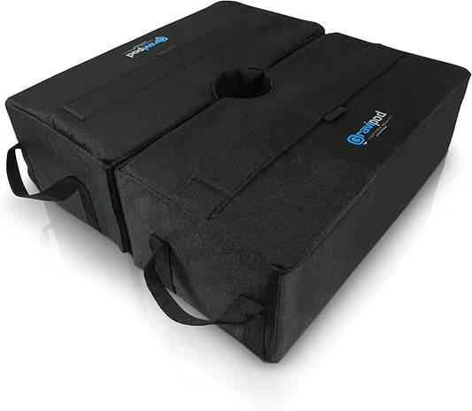 Gravipod DUO Square Detachable Umbrella Base Weight Bags - 1 Pack
